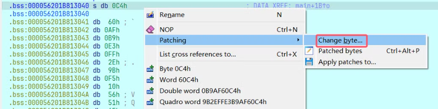 手动修改 s 的数据 1